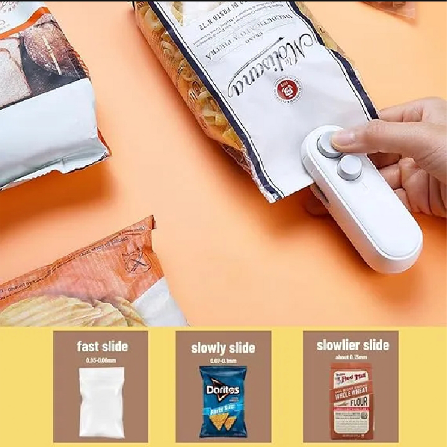 2 in 1 Rechargeable Mini Sealer Machine