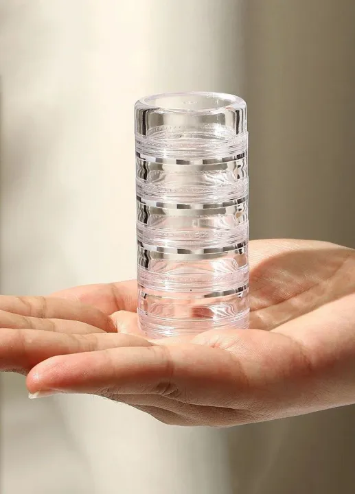 Mini Round Jewelry Storage Box (5 Layer)