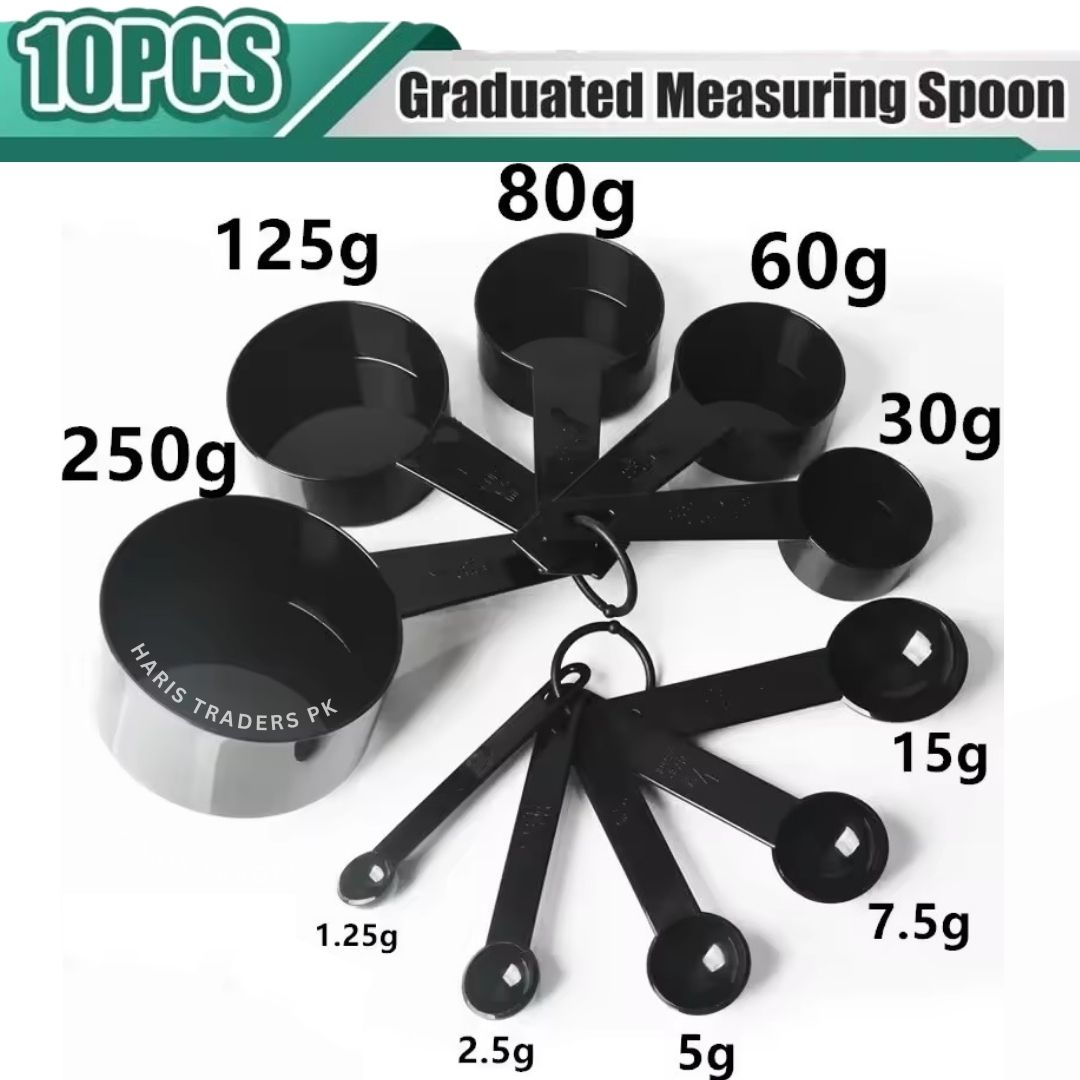 10pcs Kitchen Measuring Spoons