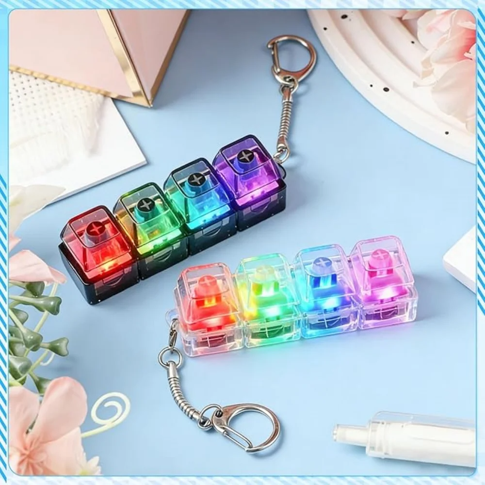 Stress Relief Keyboard Keychain