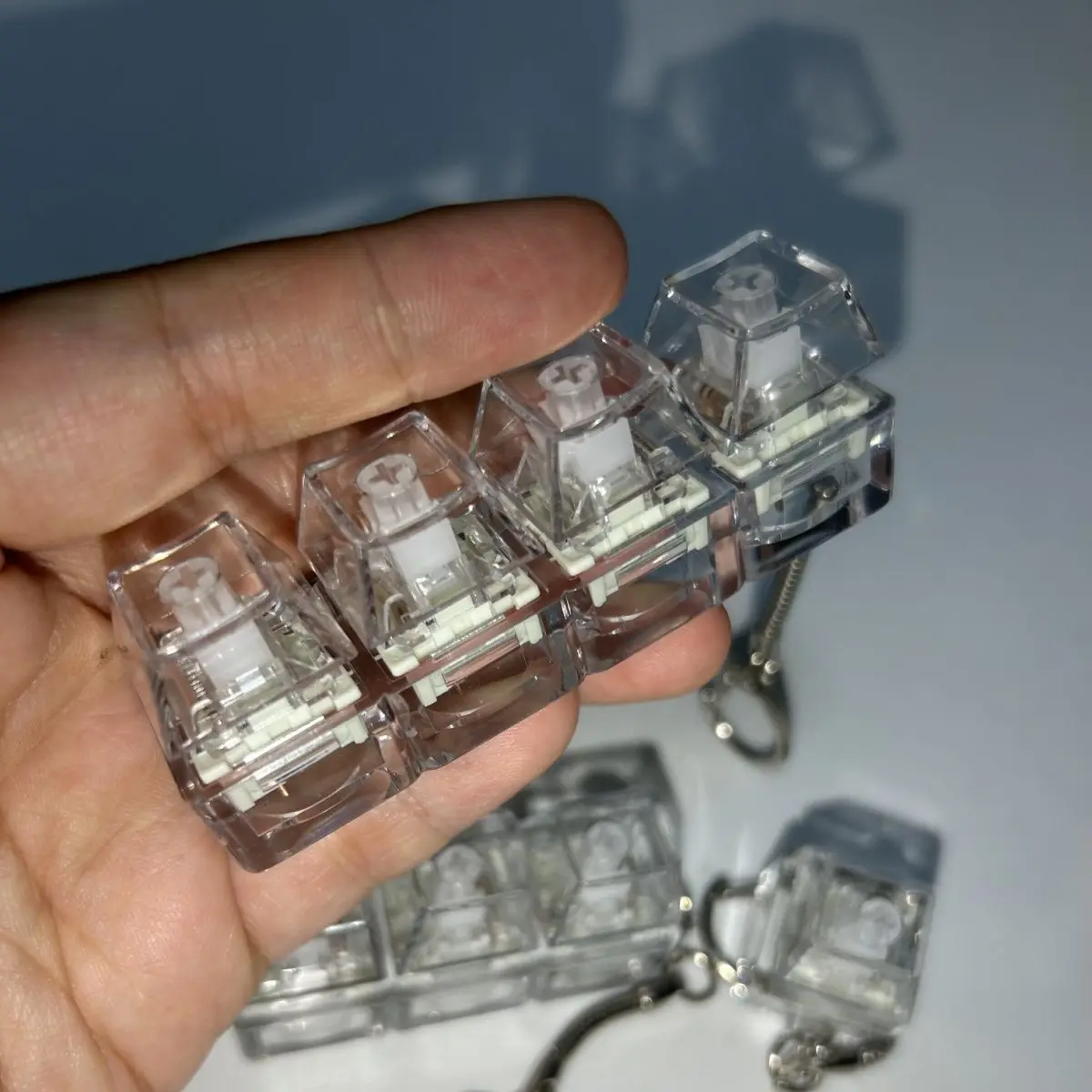 Stress Relief Keyboard Keychain